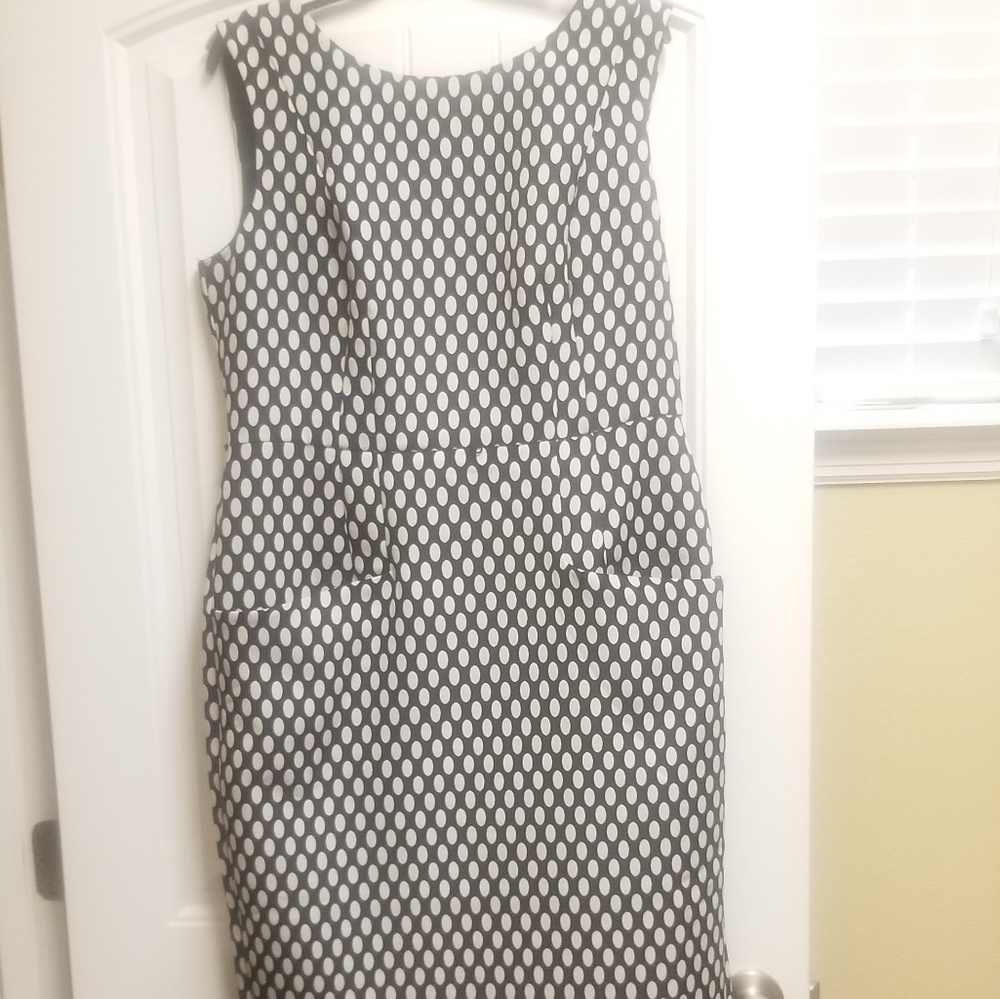 Liz Claiborne polka dot dress